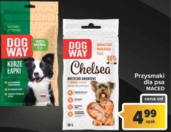Carrefour Przysmak dla psa chelsea kosteczki drobiowe z serem dogway oferta