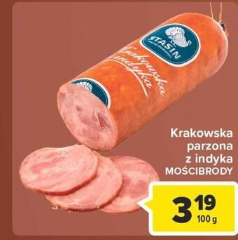 Mościbrody Krakowska parzona z indyka 100g