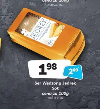 Delfin Ser Wędzony Jędrek Sot 100g oferta