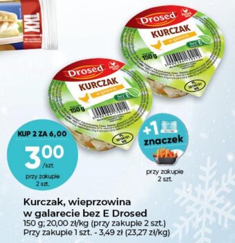 Stokrotka Drosed, kurczak, wieprzowina w galarecie bez E, 150g oferta