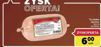 Carrefour Market Pekpol, tyrolska, 300g, opak oferta