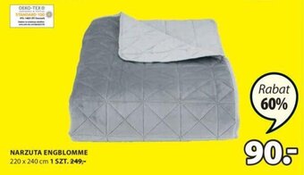 JYSK Narzuta Engblomme 220x240cm oferta