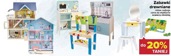 Carrefour Market Zabawki drewniane oferta