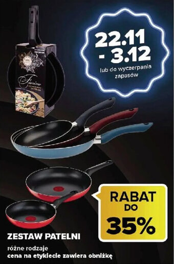 Carrefour Market Zestaw patelni oferta