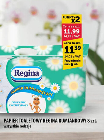 Eurocash Regina papier toaletowy rumiankowy 8szt. oferta
