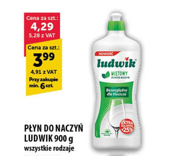 Eurocash Ludwik płyn do naczyń 900g oferta