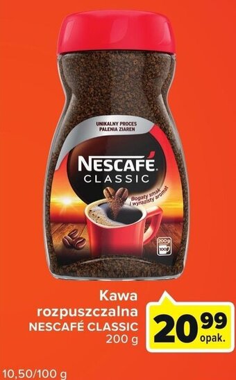 Globi Nescafe classic kawa rozpuszczalna 200g oferta