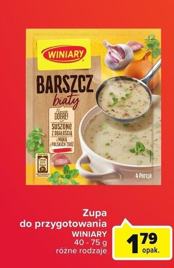 Globi Winiary zupa do przygotowania 40-75g oferta
