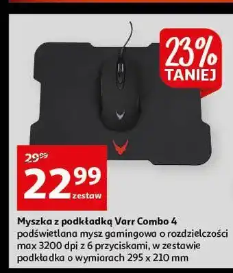 Auchan Mysz z podkładką varr oferta