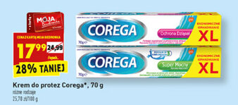 Biedronka Krem do protez Corega 70g oferta