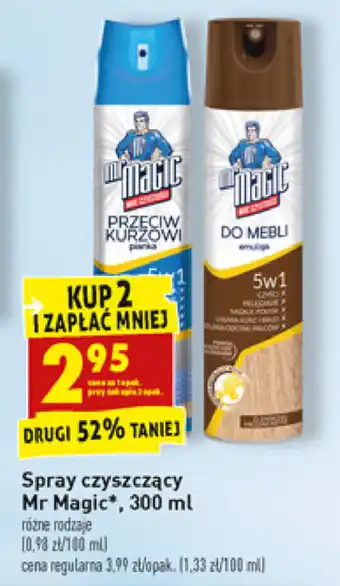 Biedronka Spray czyszczący Mr Magic 2x 300ml oferta