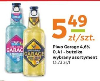 Gama Garage piwo 4,6% 0,4l - butelka oferta