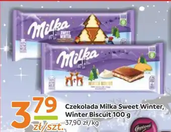 Gama Milka czekolada sweet winter, winter biscuit 100g oferta