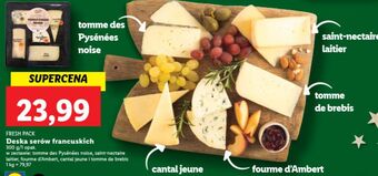 Lidl Deska serów francuskich fresh pack oferta