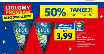 Lidl Ser dojrzewający rival pilos oferta