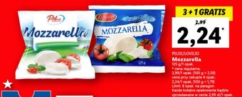 Lidl Ser mozzarella pilos oferta