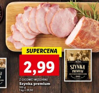 Lidl Szynka premium ojcowa wędzarnia oferta