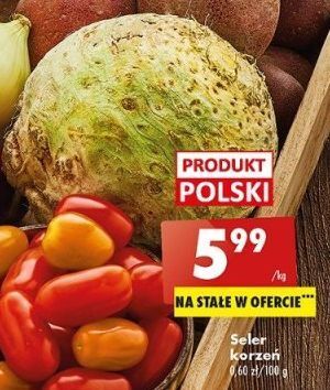 Biedronka Seler korzeń oferta