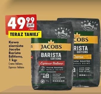 Biedronka Kawa jacobs barista edition crema oferta