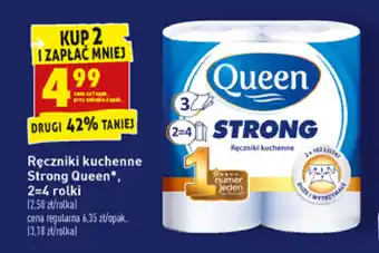 Biedronka Reczniki kuchenne Strong Queen, 2x 2 rolki oferta