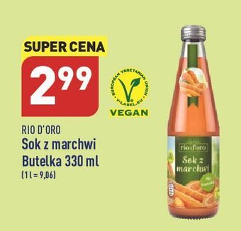 ALDI Sok z marchwi rio d'oro oferta