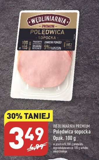 ALDI Polędwica sopocka wędliniarnia premium oferta