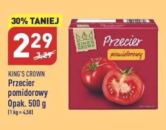ALDI Przecier pomidorowy king's crown (aldi) oferta