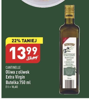 ALDI Oliwa z oliwek extra vergine cantinelle oferta
