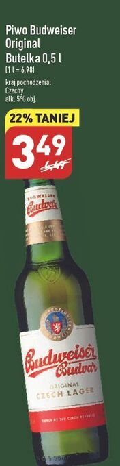 ALDI Piwo budweiser oferta