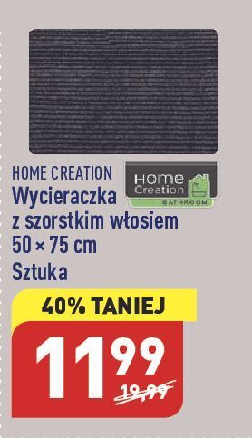 ALDI Wycieraczka 50 x 75 cm home creation oferta