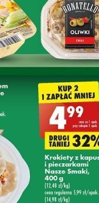 Biedronka Pomidory suszone sottile gusto oferta