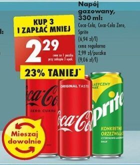 Biedronka Napój sprite oferta