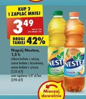 Biedronka Herbata mrożona lemon nestea oferta