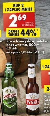 Biedronka Piwo namysłów pils oferta