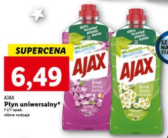 Lidl Płyn do mycia kwiaty bzu ajax floral fiesta oferta