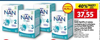 Lidl Mleko 4 nestle nan optipro oferta