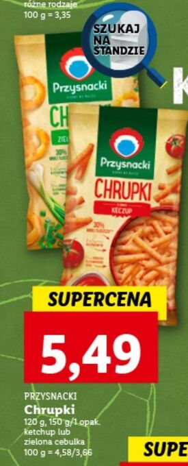 Lidl Chrupki zielona cebulka przysnacki oferta