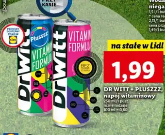 Lidl Napój odporność dr witt premium activ drink oferta