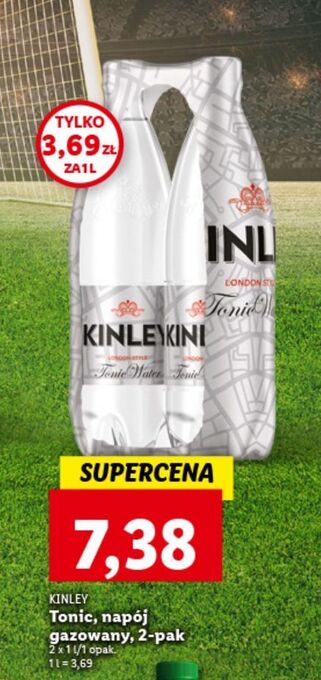 Lidl Napój tonic water kinley oferta