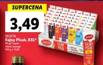 Lidl Fajny pisak żółty delecta oferta
