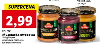 Lidl Musztarda malinowa roleski oferta