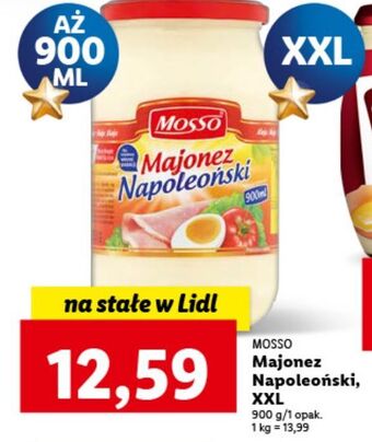 Lidl Majonez napoleoński mosso oferta