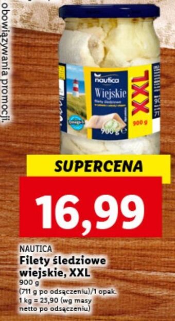 Lidl Filety śledziowe wiejskie nautica schwartz oferta