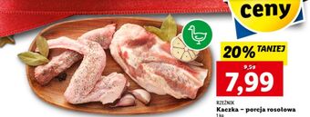 Lidl Porcja rosołowa z kaczki rzeźnik codzienna dostawa oferta