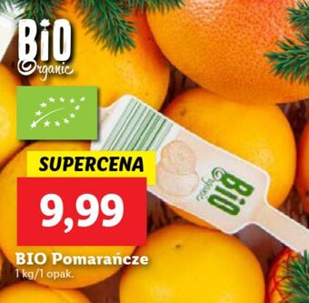 Lidl Pomarańcze bio oferta