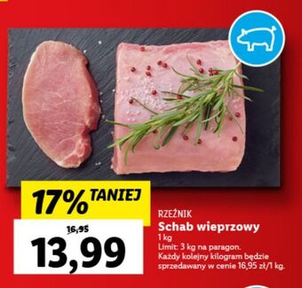 Lidl Schab wieprzowy bez kości rzeźnik codzienna dostawa oferta