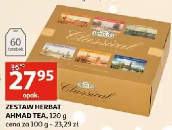 Auchan Kolekcja herbat classical selection ahmad tea london zestaw oferta