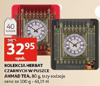 Auchan Herbata w puszce ahmad tea chest four oferta