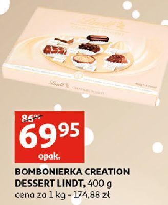 Auchan Bombonierka dessert lindt creation oferta