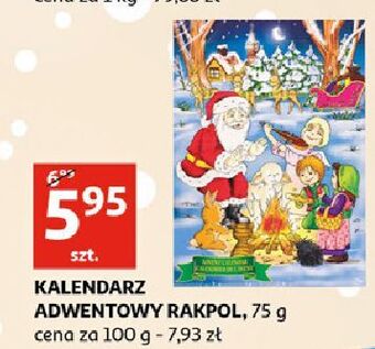 Auchan Kalendarz adwentowy rakpol oferta
